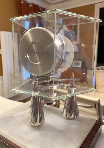  AEG Atmos Clock Cal 548 Atlantis Moon Phase by Jaeger Lecoultre for AEG