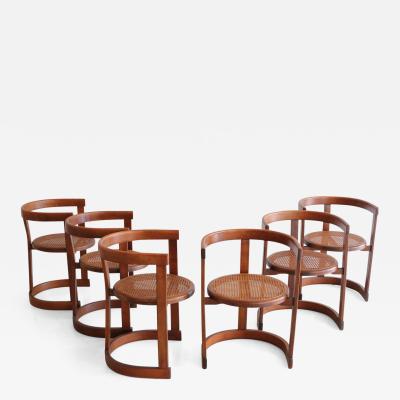  AG Barcelona Set of Six A G Dining Chairs