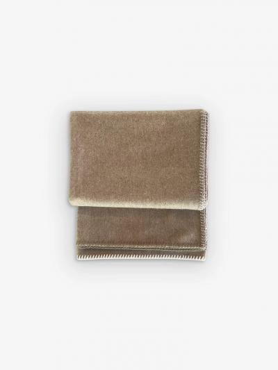  ALONPI EASY PLAID THROW WITH STITCHED EDGING