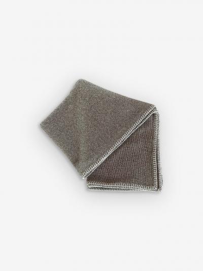  ALONPI THEOBIS PLAID THROW WITH STITCHING