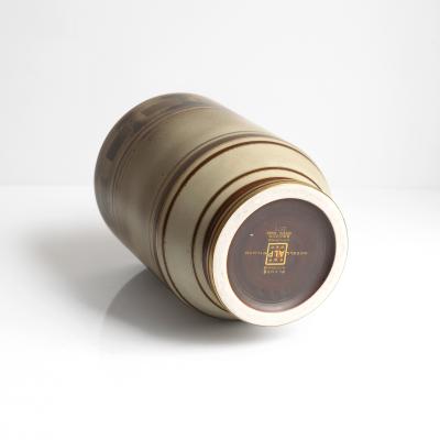  ALP Lidk ping GUNNAR NYLUNG FLAMBE CYLINDER VASE ALP SWEDEN 1930S