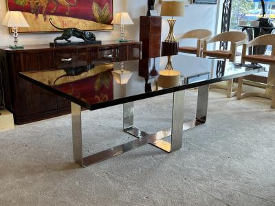  ANDRE MERCIER Art Deco Makassar Dining Table by Andr Mercier