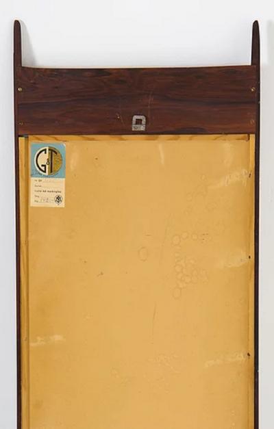  Ab Glas Tr Midcentury Scandinavian Mirror by Glas Tr 