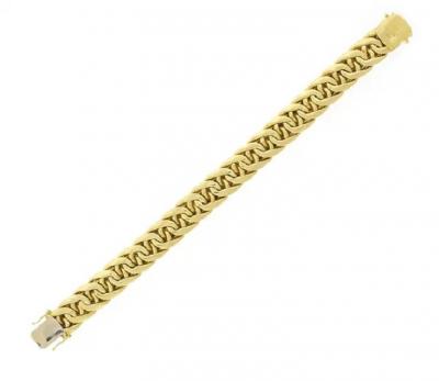  Abel Zimmerman ABEL ZIMMERMAN 18KT GOLD WOVEN BRACELET