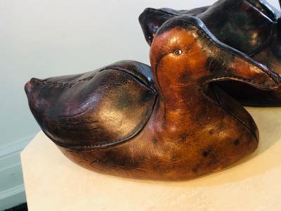  Abercrombie Fitch Pair of Leather Ducks by Abercrombie Fitch