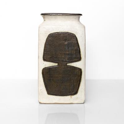  Abington Pottery David Lane stoneware vase Abington Pottery Cambridge UK signed dated 1968 