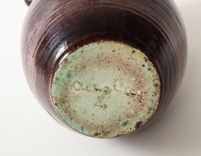  Accolay Pottery Accolay Pottery Jug with Handles