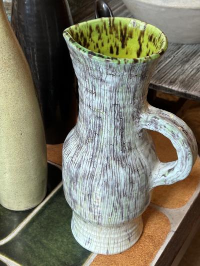  Accolay Pottery Ceramic Pichet by Accolay France 1960s