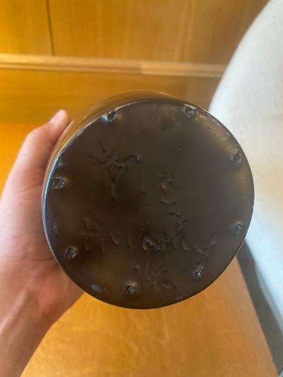  Accolay Pottery Ceramic Vase by Accolay France 1960s