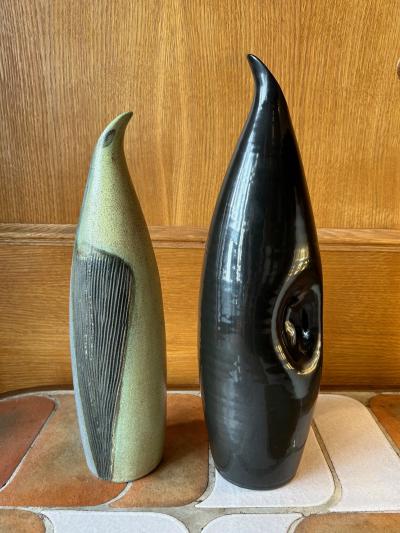  Accolay Pottery Ceramic Vase by Accolay France 1960s