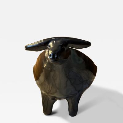  Accolay Pottery Ceramic Vide Poche by Accolay Modern Design France 1960s