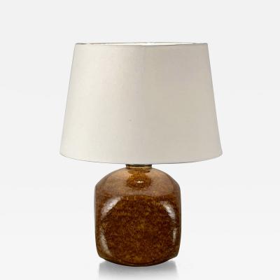  Accolay Pottery Chic Glazed Ceramic Desk Lamp by Accolay France
