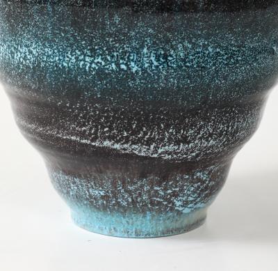 Accolay Pottery LArge Accolay Speckled Turquoise Vessel