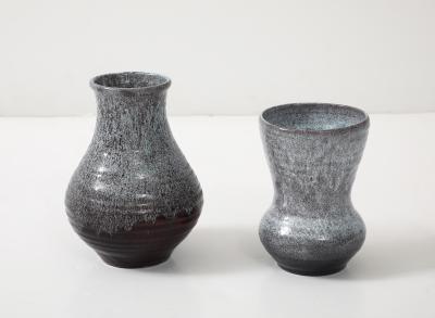 Accolay Pottery Pair of Accolay Pottery Vases