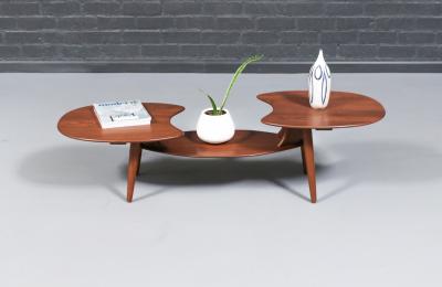  Ace Hi California Modern Floating Top Tier Coffee Table by Ace Hi