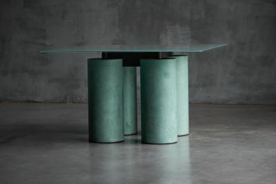  Acerbis International Serenissimo Dining Table by Lella Massimo Vignelli for Acerbis Italy 1970s