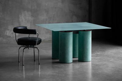  Acerbis International Serenissimo Dining Table by Lella Massimo Vignelli for Acerbis Italy 1970s