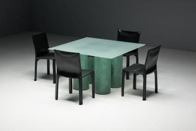  Acerbis International Serenissimo Dining Table by Lella Massimo Vignelli for Acerbis Italy 1970s