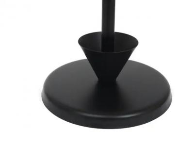  Achille Pier Giacomo Castiglioni Black Post Modern Castiglioni Memphis Style Umbrella Stand Italy 1980s