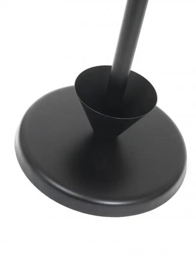  Achille Pier Giacomo Castiglioni Black Post Modern Castiglioni Memphis Style Umbrella Stand Italy 1980s