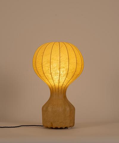  Achille Pier Giacomo Castiglioni Castiglioni Cocoon table light Gatto large size Italy c1960