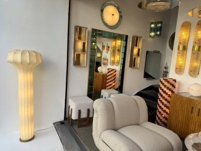  Achille Pier Giacomo Castiglioni Floor Lamp Cocoon by Achille Pier Giacomo Castiglioni Italy 1960s