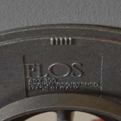  Achille Pier Giacomo Castiglioni Petite Brass 1960s Castiglioni and Giacomo Light Ball Wall or Ceiling Lamp