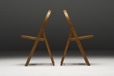  Achille Pier Giacomo Castiglioni Tric Folding Chair by Achille Pier Giacomo Castiglioni 1965