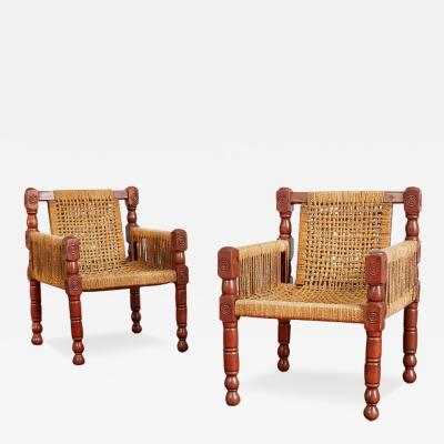  Adrien Audoux Frida Minet AUDOUX MINET STYLE CHAIRS
