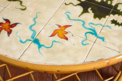  Adrien Audoux Frida Minet Audoux Minet Attributed Ceramic Coffee Table