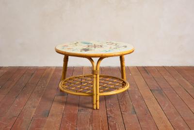  Adrien Audoux Frida Minet Audoux Minet Attributed Ceramic Coffee Table