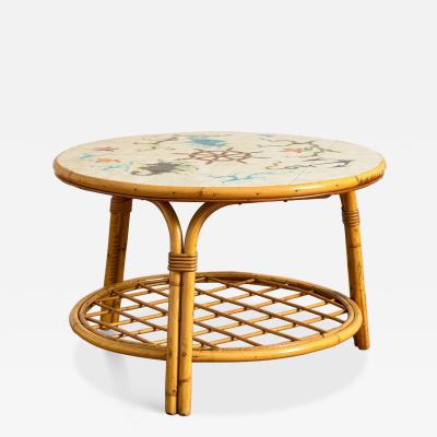  Adrien Audoux Frida Minet Audoux Minet Attributed Ceramic Coffee Table