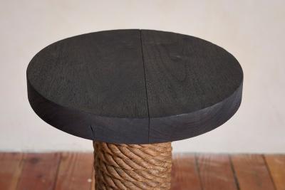  Adrien Audoux Frida Minet Audoux Minet Rope Bar Stools Set of 3