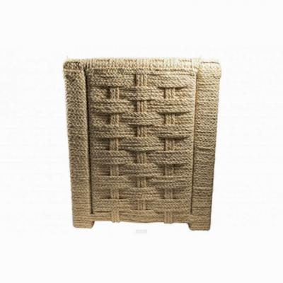 Adrien Audoux Frida Minet Audoux Minet rarest 3 pieces set of comfy weaving hay rope