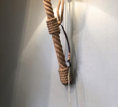  Adrien Audoux Frida Minet Audoux Minet riviera awesome pair of torch shaped rope sconces