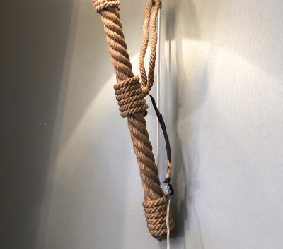  Adrien Audoux Frida Minet Audoux Minet riviera awesome pair of torch shaped rope sconces