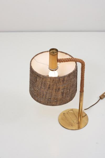  Adrien Audoux Frida Minet Elegant Fine Minet Rope Table Lamp by Adrien Audoux