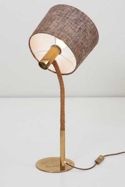  Adrien Audoux Frida Minet Elegant Fine Minet Rope Table Lamp by Adrien Audoux