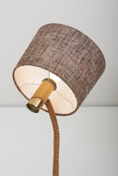  Adrien Audoux Frida Minet Elegant Fine Minet Rope Table Lamp by Adrien Audoux