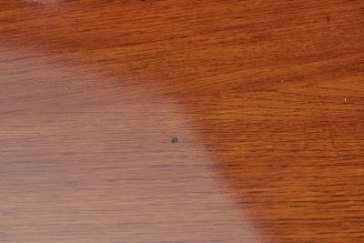 Adrien Audoux Frida Minet Oak Veneer Dining Table by Audoux and Minet France 1st Half of the 20th Century
