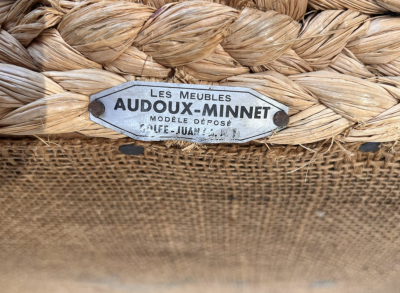  Adrien Audoux Frida Minet Pair of armchairs by Adrien Audoux et Frida Minnet