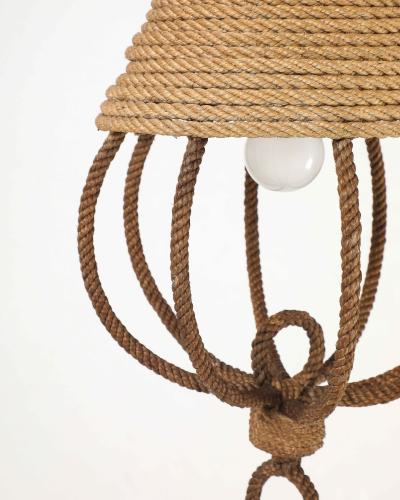  Adrien Audoux Frida Minet Rope Pendant by Audoux and Minet France c 1960