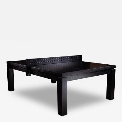  Aeterna Furniture Black Oak Ping Pong Table