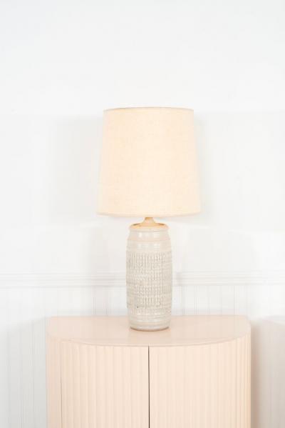  Affiliated Craftsmen Pair of Bob Kinzie for Affiliated Craftsmen Ceramic Table Lamps 1965c 