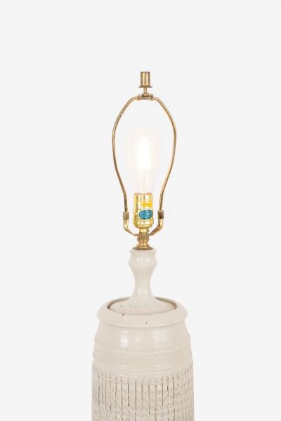  Affiliated Craftsmen Pair of Bob Kinzie for Affiliated Craftsmen Ceramic Table Lamps 1965c 