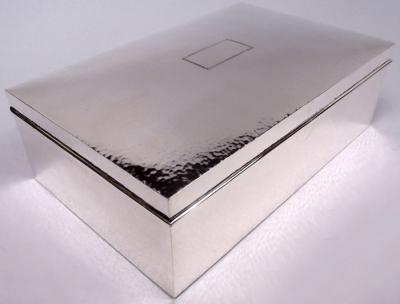  Ahrendt Kautzman American Craftsman Hand Hammered Sterling Silver Box