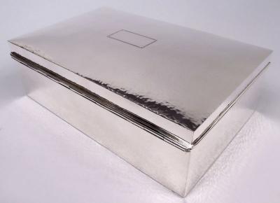  Ahrendt Kautzman American Craftsman Hand Hammered Sterling Silver Box