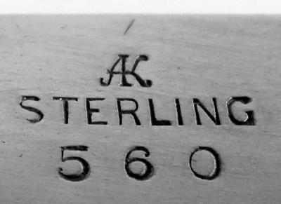  Ahrendt Kautzman American Craftsman Hand Hammered Sterling Silver Box