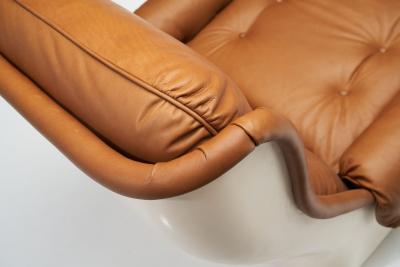  Airborne International Orchid e Lounge Chair by Michel Cadestin for Airborne France 1968