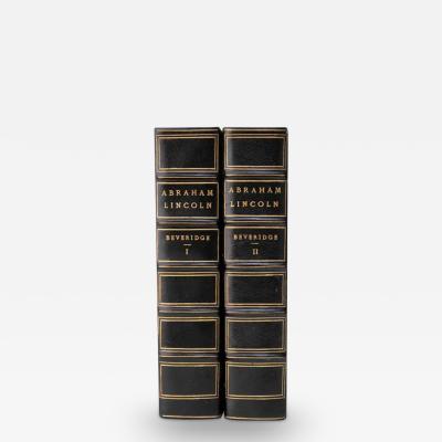  Albert J Beveridge 2 Volumes Albert J Beveridge Abraham Lincoln 